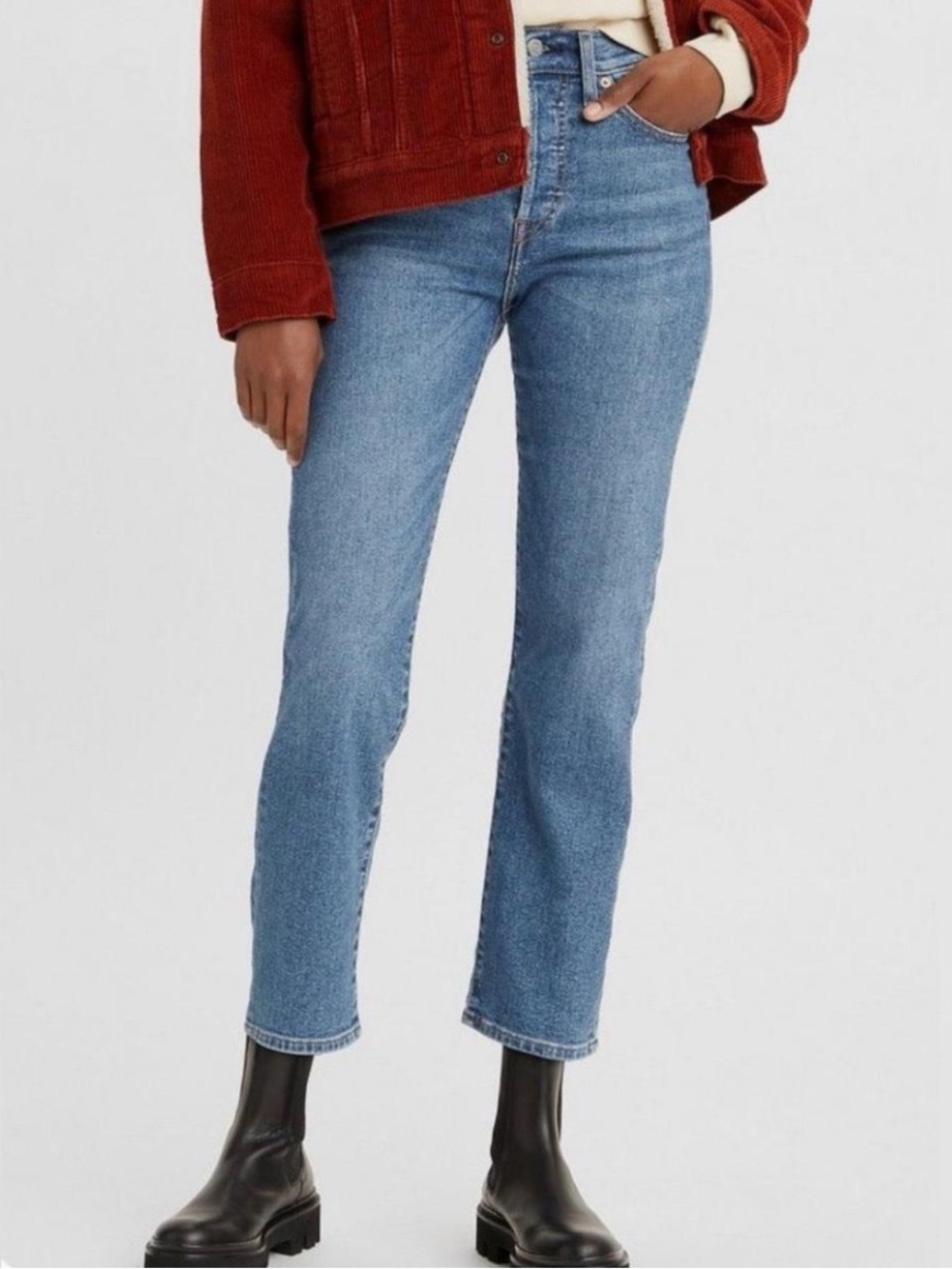Levi’s Wedgie Straight Love in the Midst Jeans
